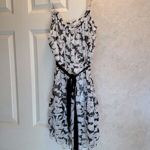 Floral tiered American Eagle spaghetti strap dress size 12